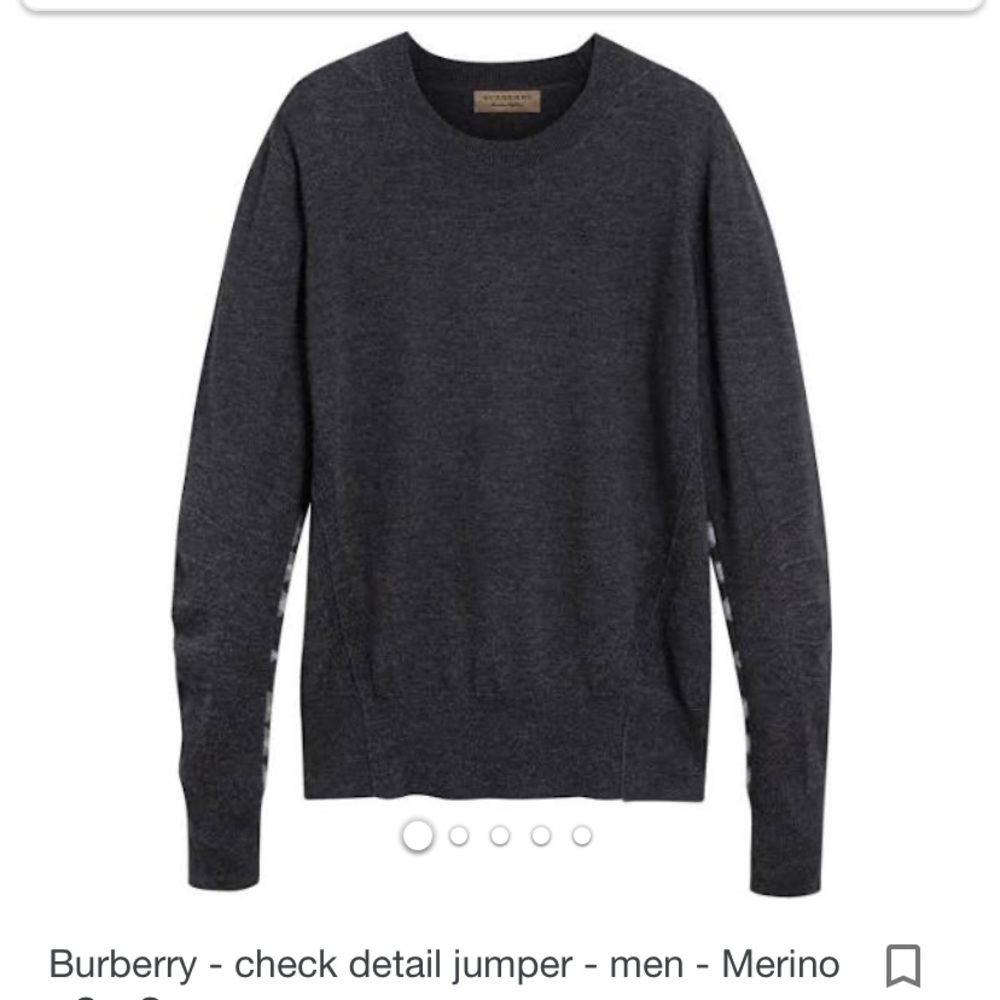 Men’s Burberry cashmere sweater